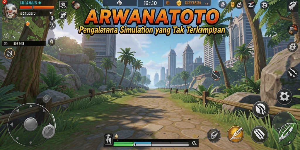 Tampilan gameplay ARWANATOTO yang menarik dan interaktif.