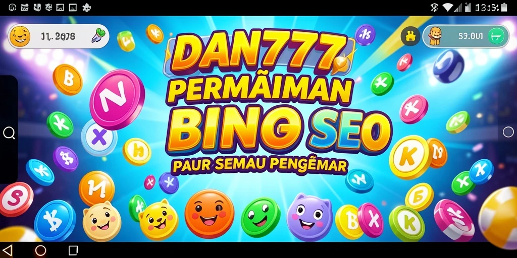Tangkapan layar gameplay Bingo di DAN777 yang menghibur.
