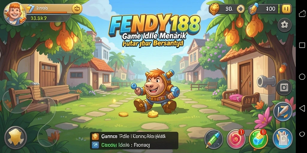 Tampilan gameplay FENDY188 dengan berbagai karakter dan elemen menarik.