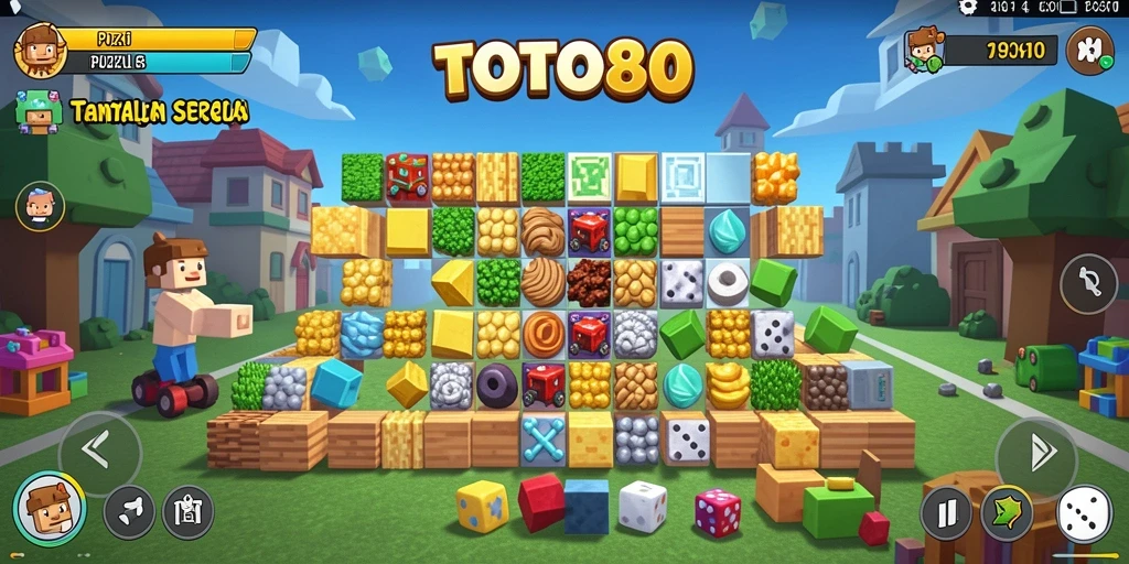 Menampilkan gameplay menantang dari TOTO80 dalam puzzle.